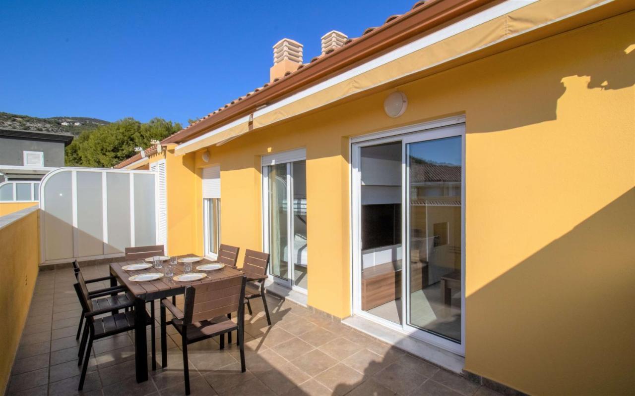 Atico Con Vistas Al Mar , Wifi Y Piscina - Sierra Irta Albert Villas Alcoceber Экстерьер фото